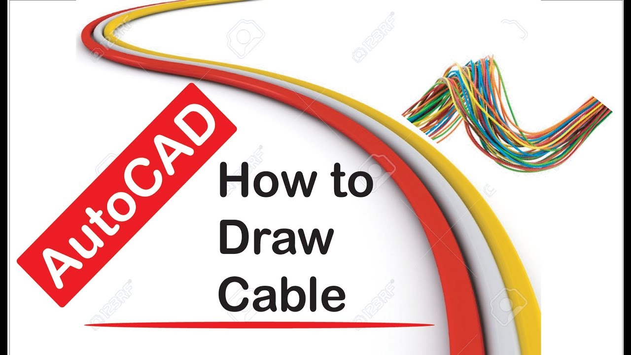 1280x720 How To Draw Cable In Autocad