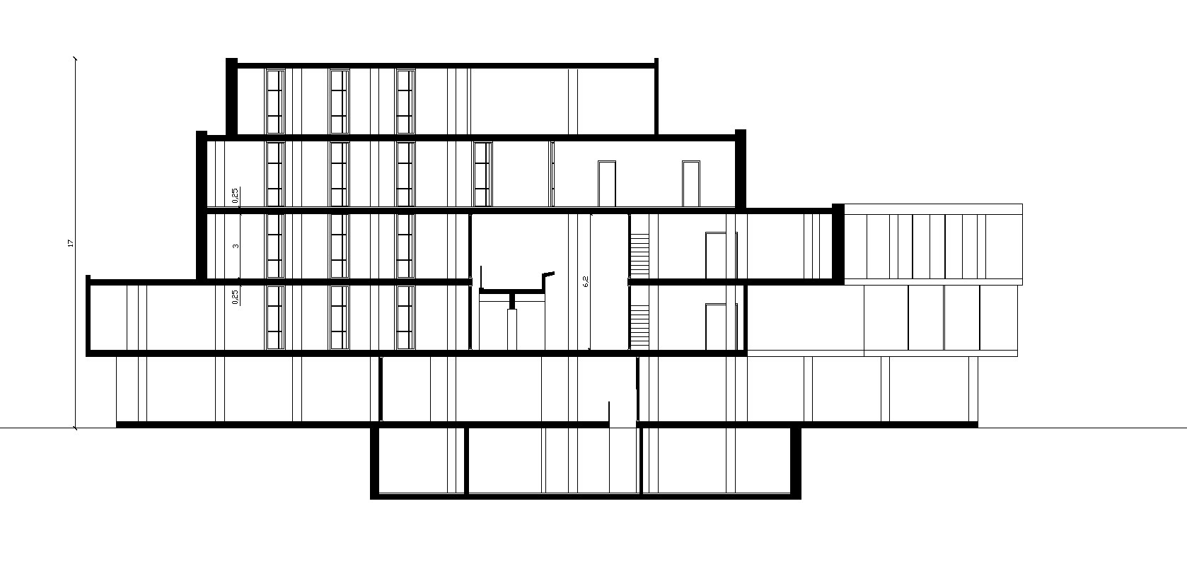 1678x798 Carpenter Center Of Visual Arts Free Cad Blocks Drawings Download