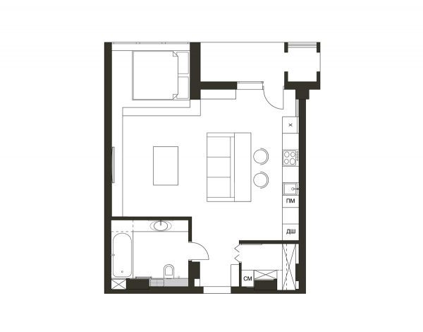 600x470 Modern Monochrome Tribal Decor Free Autocad Blocks Drawings