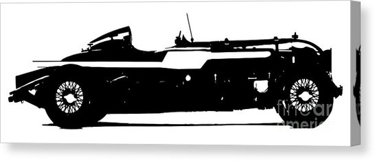 546x235 Automobile Drawing Canvas Prints