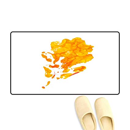 425x425 Door Mats For Inside Autumn Oak Leaf Drawing