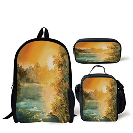 425x425 School Lunch Pen Bags,country Decor,pastel Color