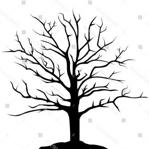 300x300 Photostock Vector Autumn Trees Collection Quirky Tree Drawing