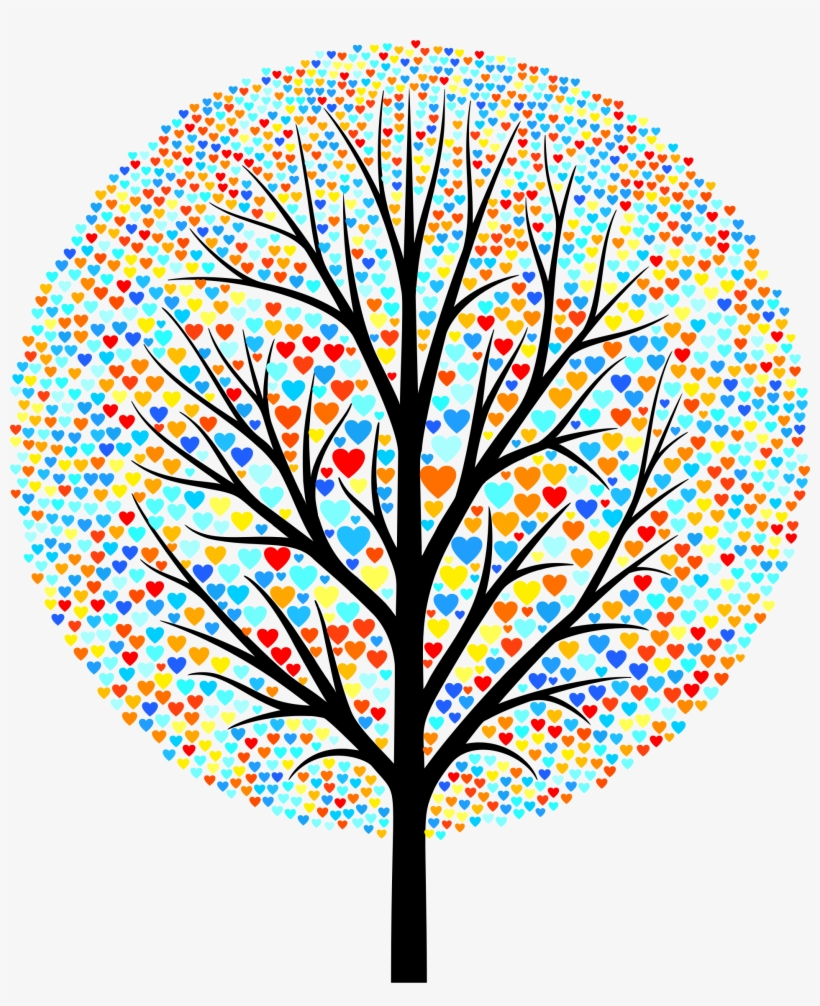 820x1006 Tree Silhouette Autumn Drawing