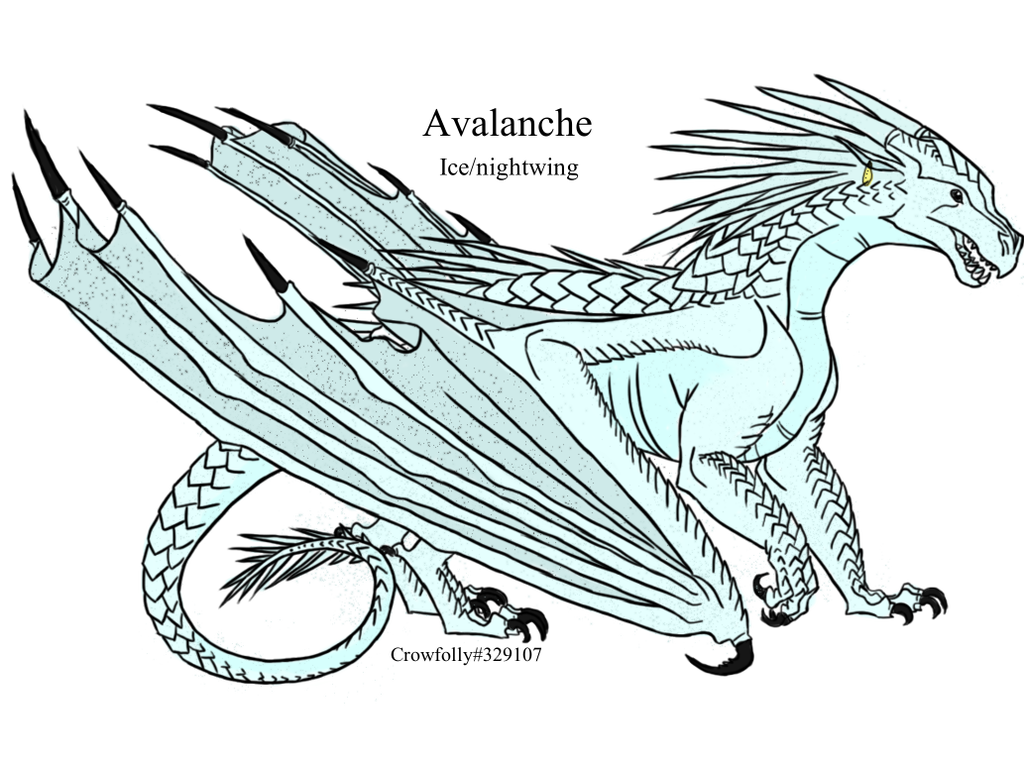 1024x765 avalanche, the icewing nightwing hybrid