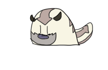 350x229 Drawing Dango Appa From Avatar The Last Airbender, Added