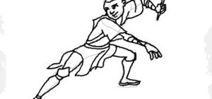 300x140 How To Draw Sokka Of Nickelodeon's Avatar The Last Airbender