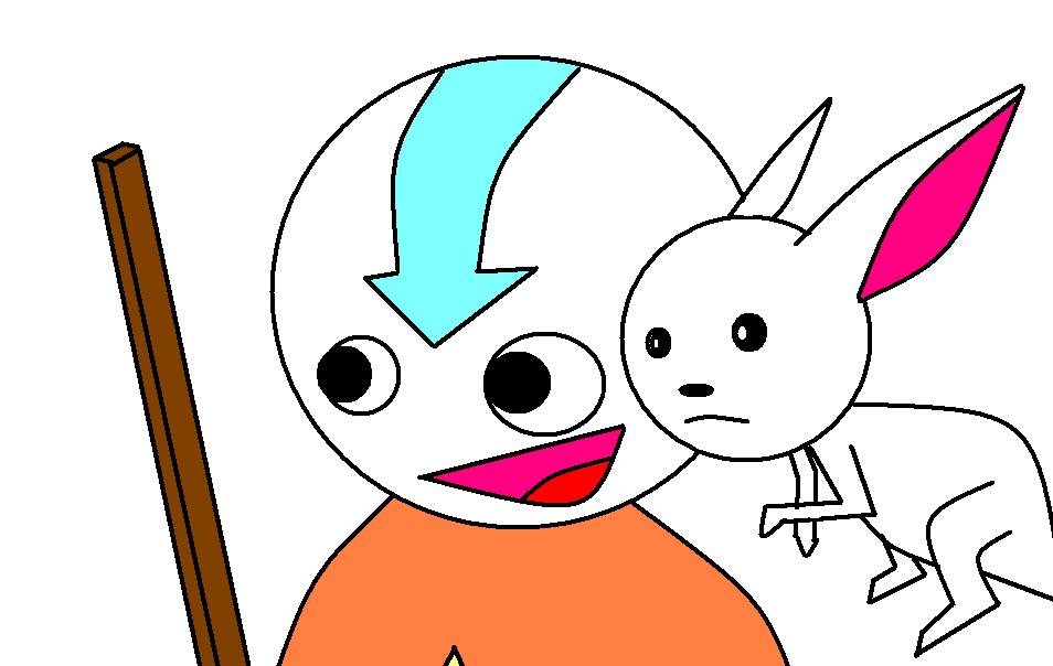 954x604 Emon Hairstyles Avatar Last Airbender Aang Drawing