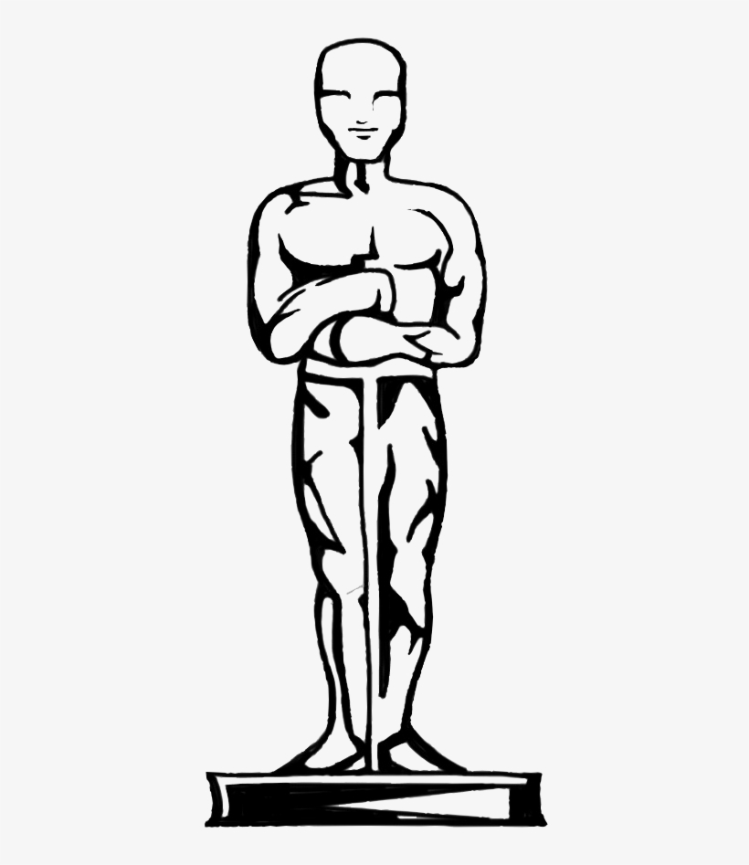 820x947 Oscar Award Drawing At Getdrawings