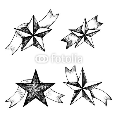 400x400 Star With Ribbon Award Vector Isolated Drawing Buy Photos Ap