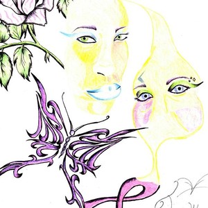 300x300 Breast Cancer Awareness Drawing