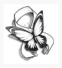 210x230 Awareness Ribbon Drawing Photographic Prints Redbubble