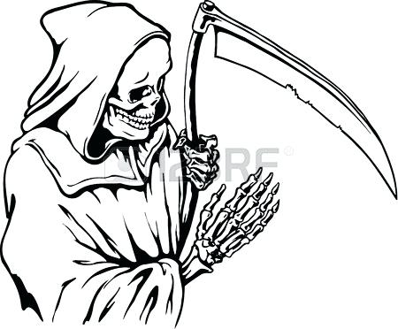 450x372 Drawing Of Grim Reaper Awesome Grim Reaper My Life Fun Skull