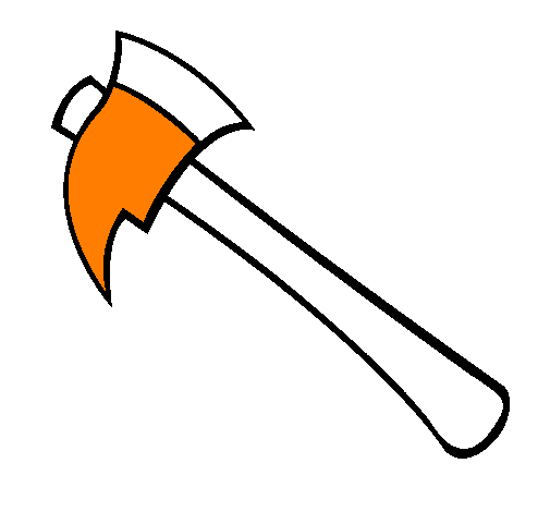 505x470 Drawing, Painting, Axe, Transparent Png Image Clipart Free Download