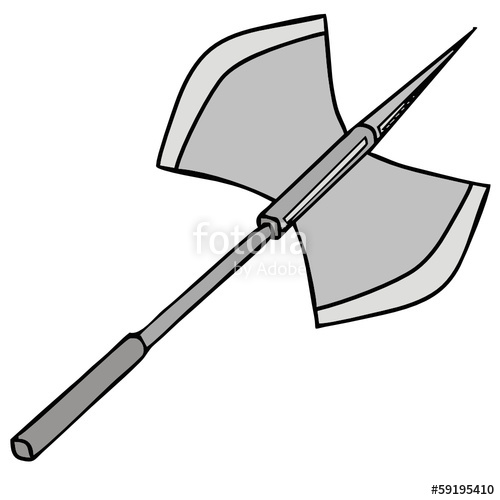 500x500 Ax Vector Drawing Stock Image And Royalty Free Vector