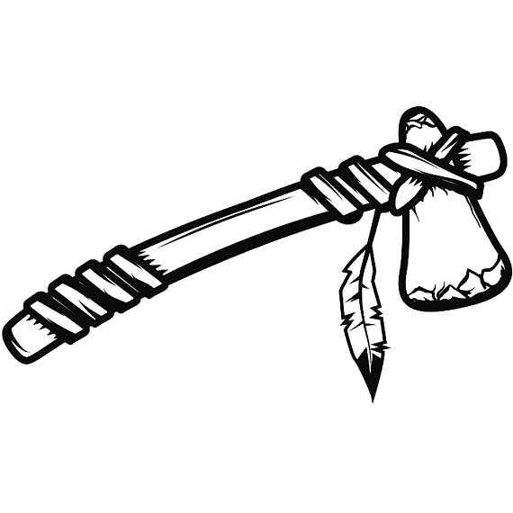 570x570 Axe Drawing For Free Download
