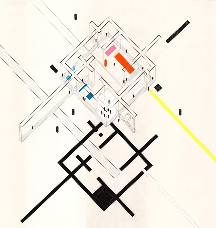 736x777 bruna canepa e ciro miguel arkh architecture, axonometric