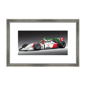 300x300 Ayrton Senna Art Framed Print