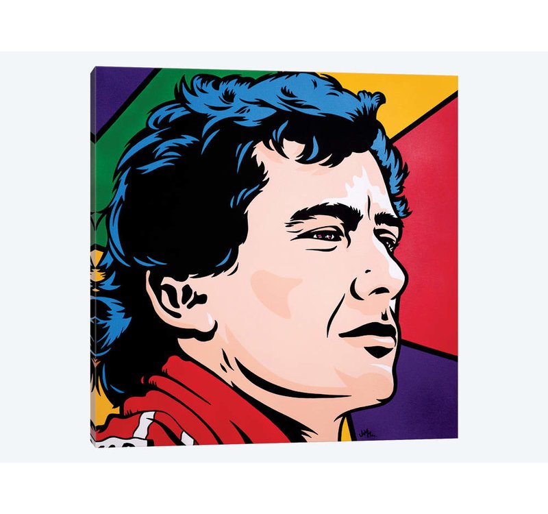 800x750 East Urban Home 'ayrton Senna' Graphic Art Print On Canvas Wayfair