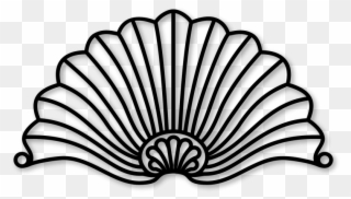 320x182 Shell Pediment Flourish