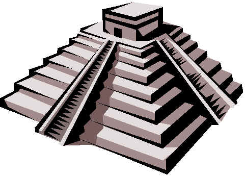 481x345 Aztec Pyramid Drawings