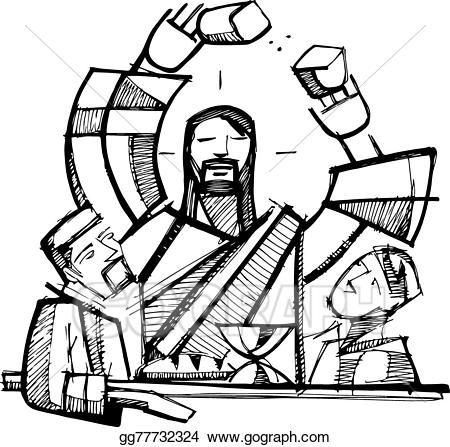 450x447 Huge Collection Of 'eucharist Drawing' Download More Than