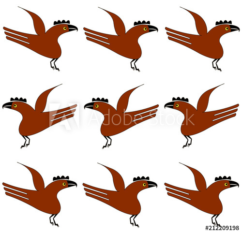 500x482 Parrots Ethnic Patterns Of Native Americans The Aztec, Inca