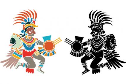 425x283 Aztec Tattoo Designs Lovetoknow