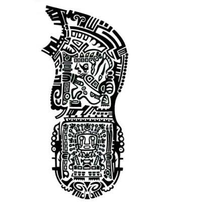 400x400 Half Sleeve Aztec Tattoo Tattoo Ideas