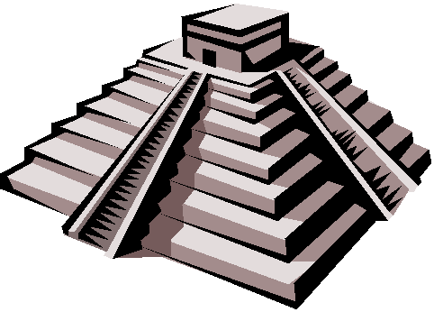482x346 Collection Of Free Aztec Clipart Pyramid Mexico Amusement