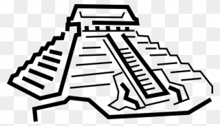 320x183 vector illustration of ancient mayan, aztec, or inca