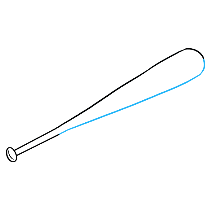 680x678 How To Draw A Baseball Bat
