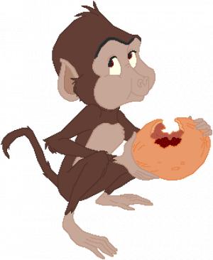 300x366 baboon drawing clipart