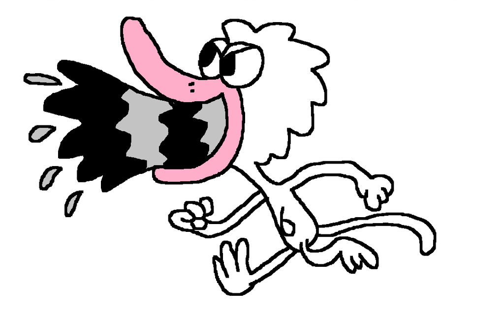 1024x633 barfing baboon fading the city