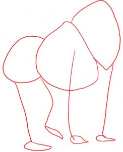 244x302 How To Draw A Baboon