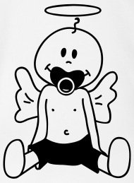 190x259 baby angel organic short sleeved baby bodysuit spreadshirt