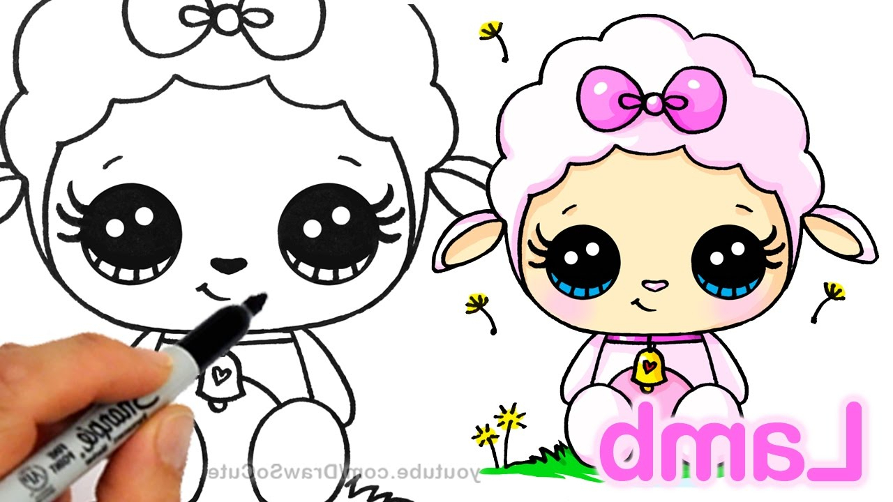 1280x720 How To Draw Cute Baby Animals Step