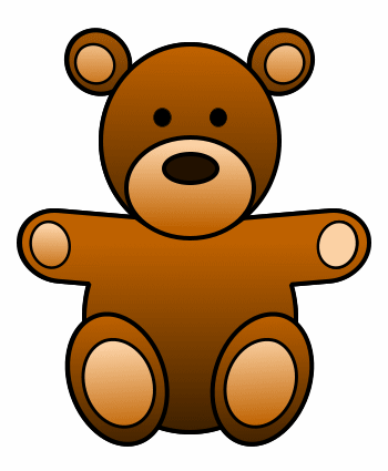 350x425 How To Draw A Teddy Bear