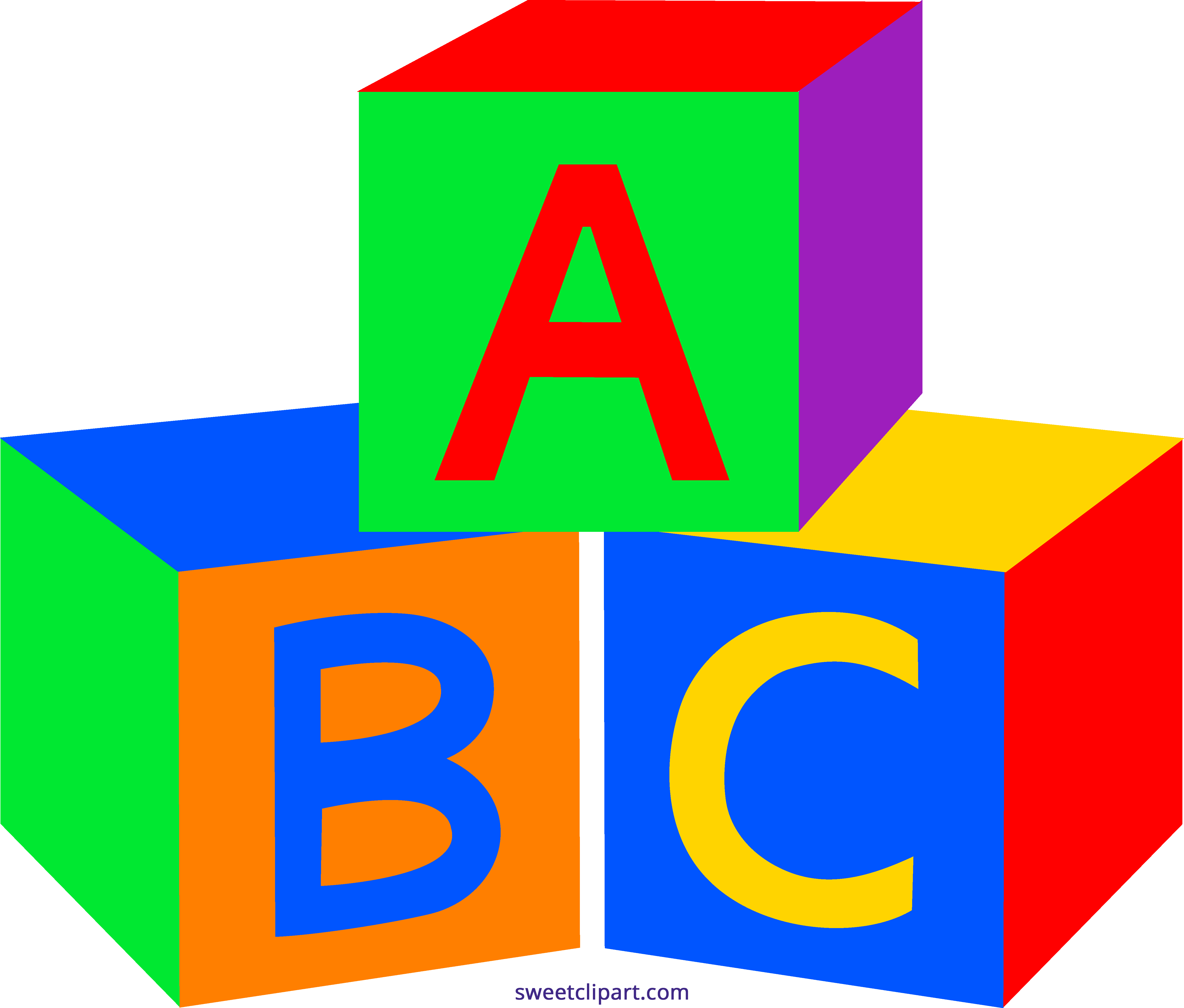 5170x4401 Baby Building Blocks Clipart