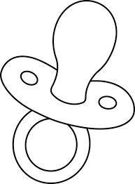 193x262 Baby Pacifier Line Art Looneytunes Baby Clip Art, Baby Bottles