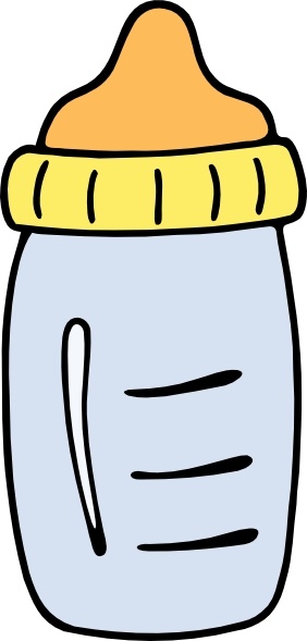 282x589 Baby Bottle Clip Art Free Vector In Open Office Drawing