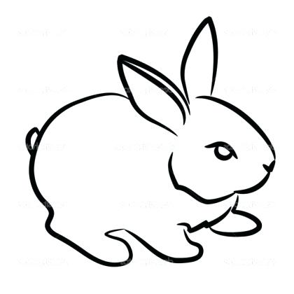 420x420 Easy Bunny Drawings Easy Baby Bunny Drawings