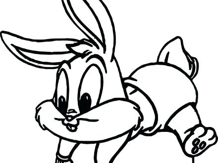 440x330 Baby Lola Bunny Coloring Pages Bugs Bunny Running Baby Tunes