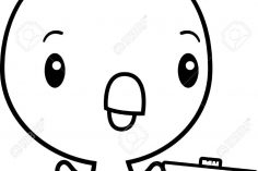 236x157 Drawing Of Baby Chick Cool Directed Simple Black And White