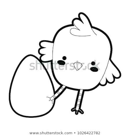 Baby Chick Drawing | Free download on ClipArtMag