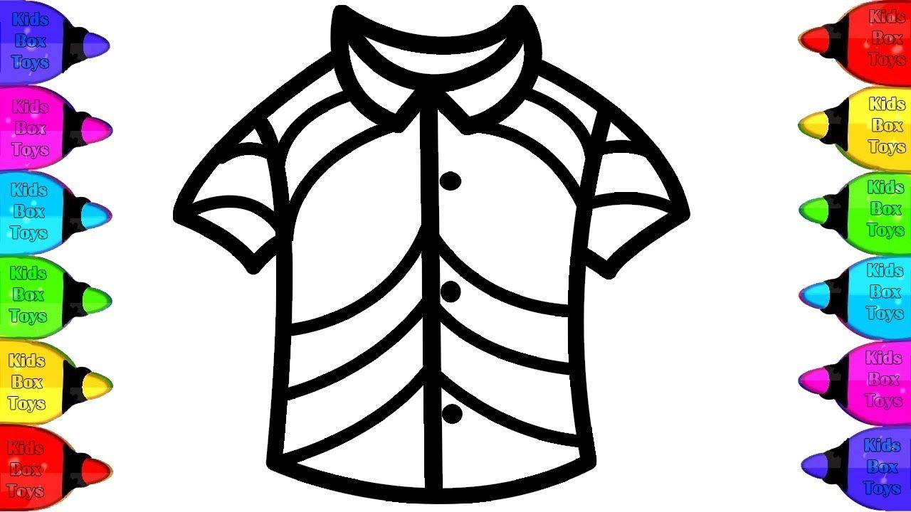 1280x720 Coloring Baby Clothes How To Drawing And Coloring Baby Clothes