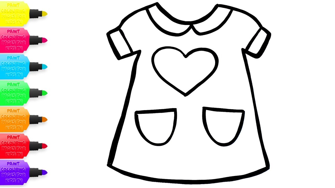 1280x720 Toy Art Baby Clothes Easy Coloring With Drawing