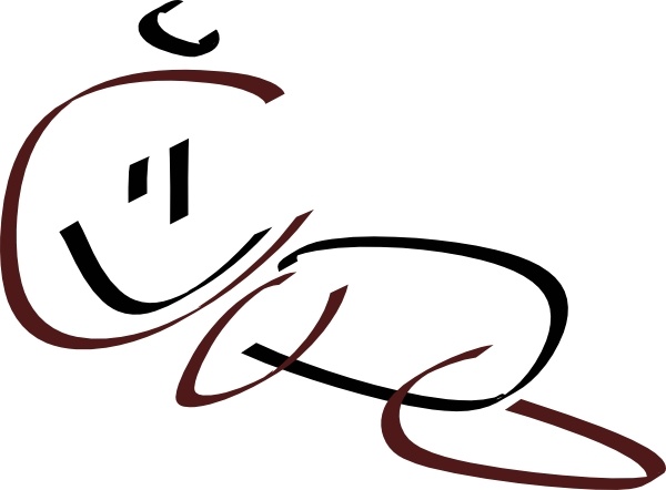 600x442 Crawling Baby Clip Art Free Vector In Open Office Drawing