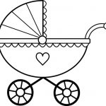 150x150 baby crib coloring pages ba crib coloring pages rib coloring pages