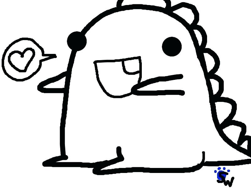 800x600 Cute Dinosaur Drawing Cute Dinosaur Drawings Cute Baby Dinosaur